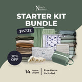 Cloth Diaper Starter Kit - Green