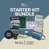 Cloth Diaper Starter Kit - Blue