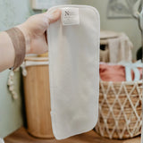 7 Pack Bamboo Inserts with Button Snaps