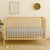 Stone Organic Muslin Cotton Crib Sheet