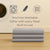 Stone Organic Muslin Cotton Crib Sheet