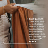 Diaper Pail Liners Desert 2 Pack