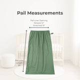 Diaper Pail Liners Garden 2 Pack