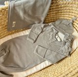 Newborn Diaper & Clothing Bundle Gray