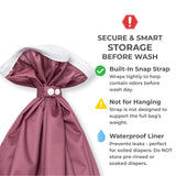 Diaper Pail Liners Rose 2 Pack