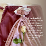 Diaper Pail Liners Rose 2 Pack