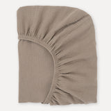 Fawn Organic Muslin Cotton Crib Sheet