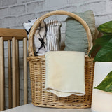 2 Layer Hemp Prefold 2 Pack with Snaps