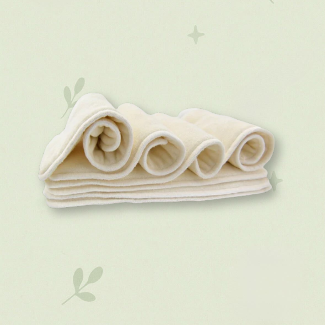 Cloth Diaper Inserts & Prefolds | Reusable Absorbent Inserts – Nora's ...