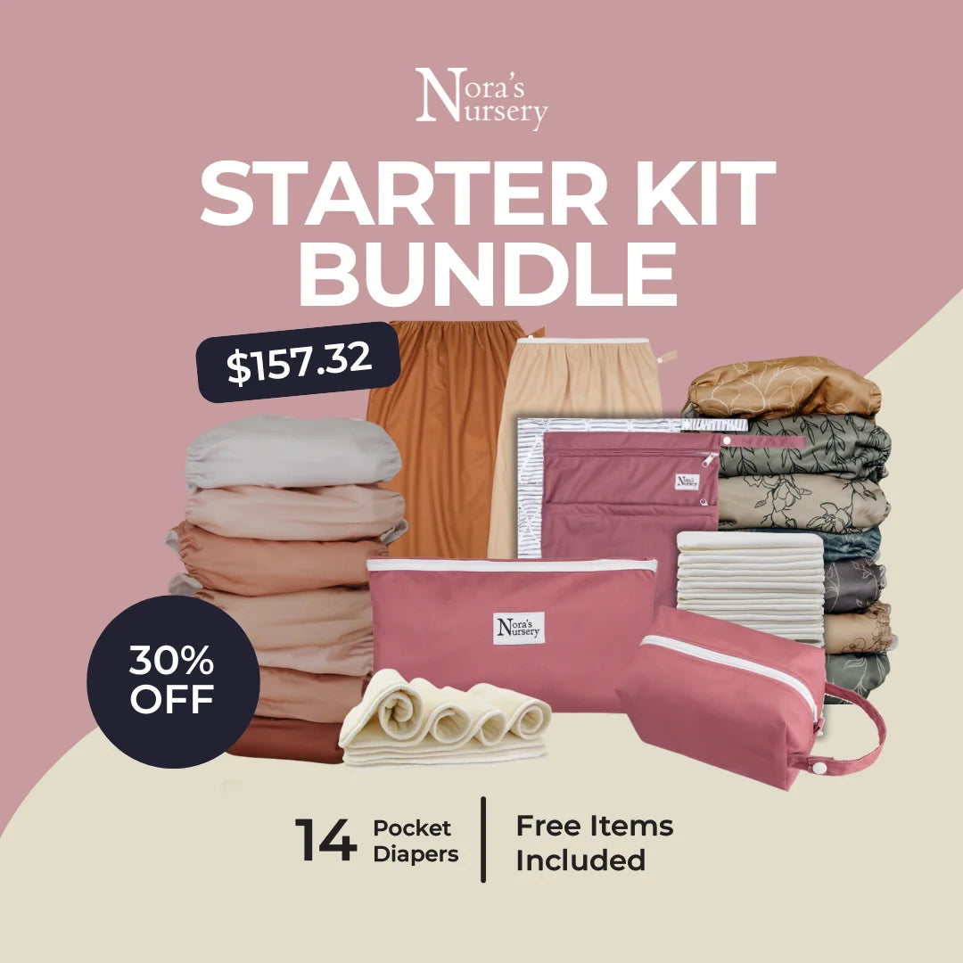 Cloth Diaper Starter Kit - Pink
