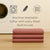 Rose Organic Muslin Cotton Crib Sheet