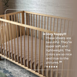 Fawn Organic Muslin Cotton Crib Sheet