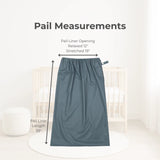 Diaper Pail Liners Forest 2 Pack