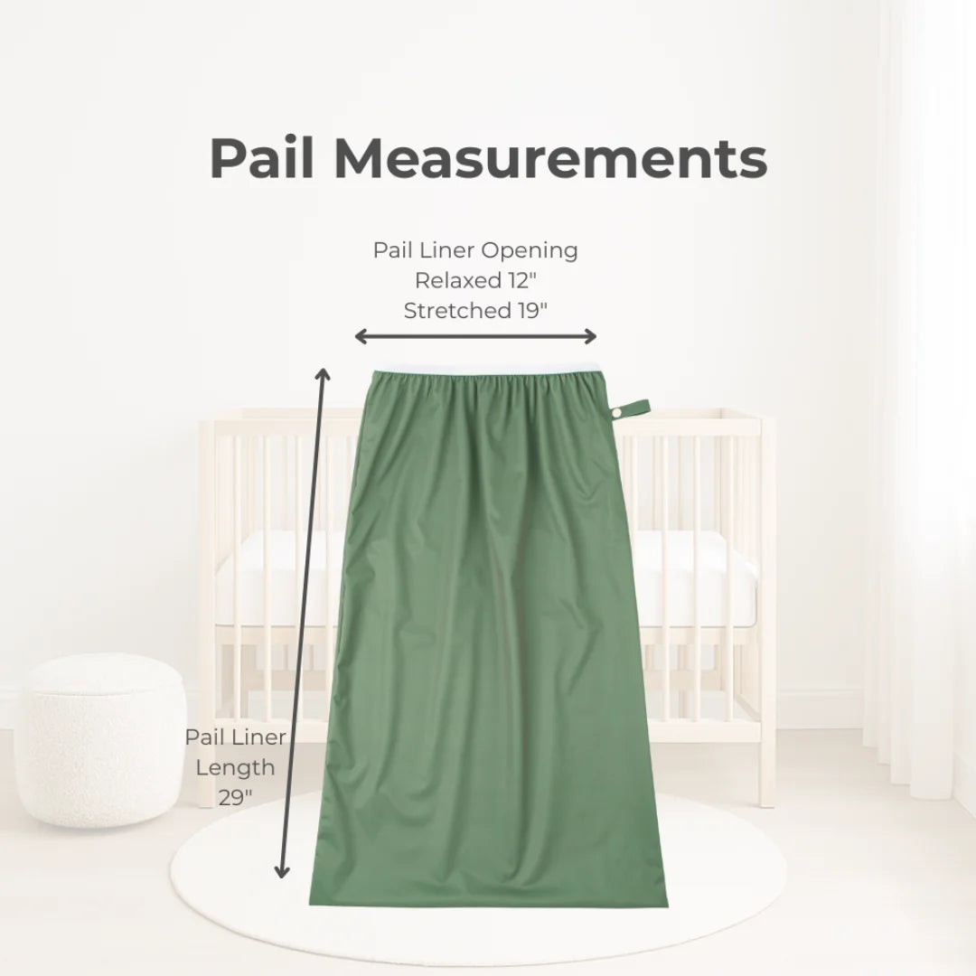 Diaper Pail Liners Garden 2 Pack