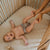 Latte Organic Muslin Cotton Crib Sheet