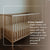 Latte Organic Muslin Cotton Crib Sheet