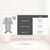 Gray Newborn Sweet Dreams Set