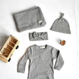 Gray Newborn Sweet Dreams Set