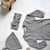 Gray Newborn Sweet Dreams Set