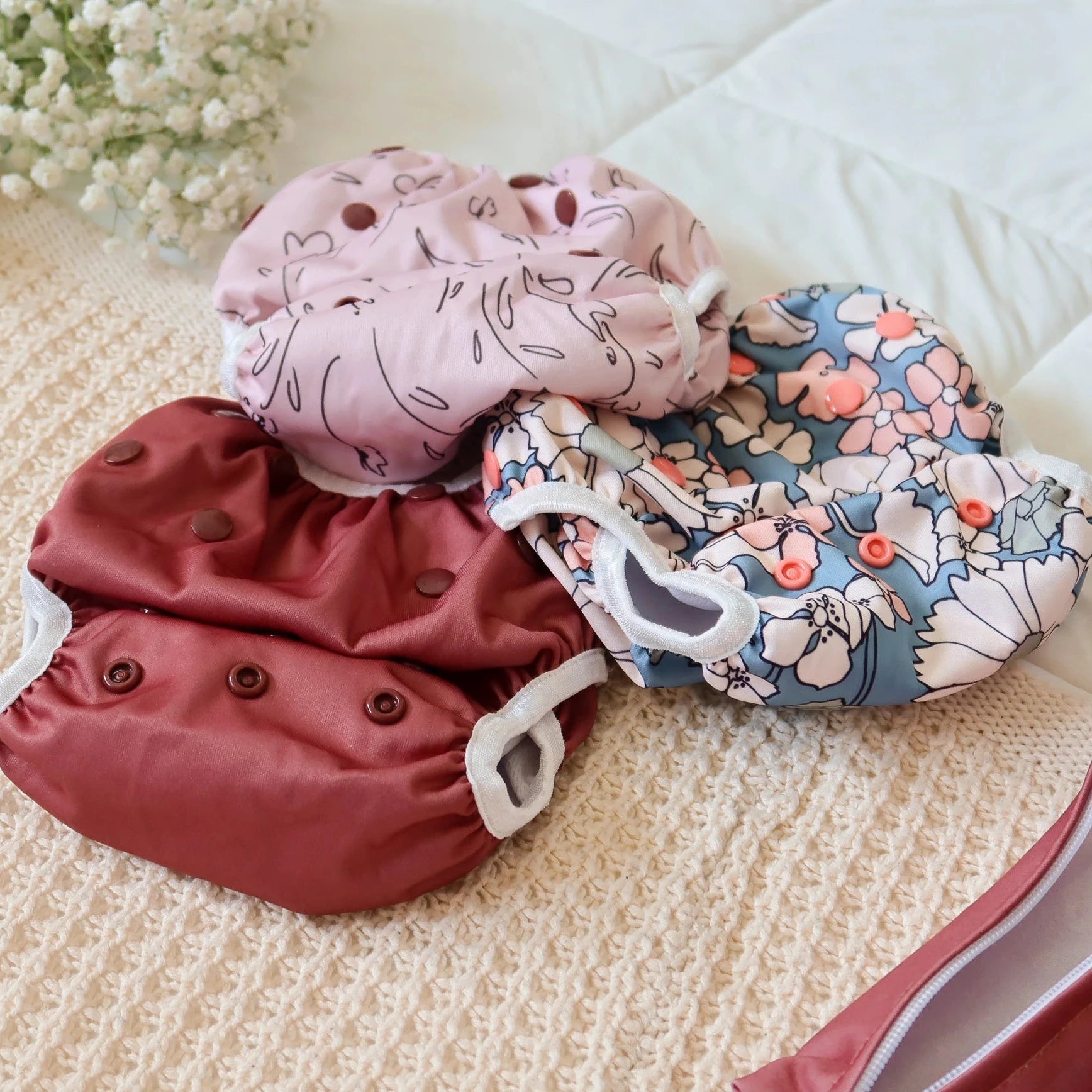 Charleston Rose Swim Diapers