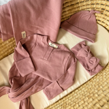 Newborn Diaper & Clothing Bundle Mulberry