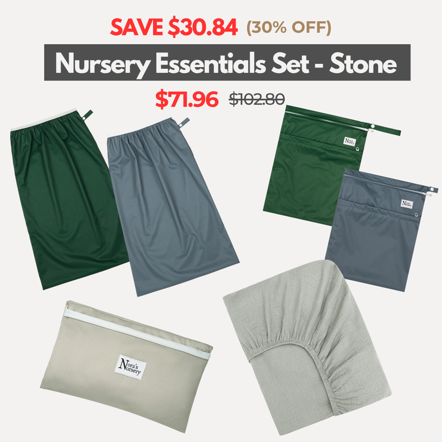 Nursery Essentials Set - Stone