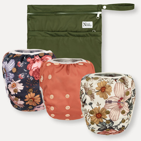 HALF TRACK × NORAs nonsleepcushion Cloth Diapers - Nora's Nursery
