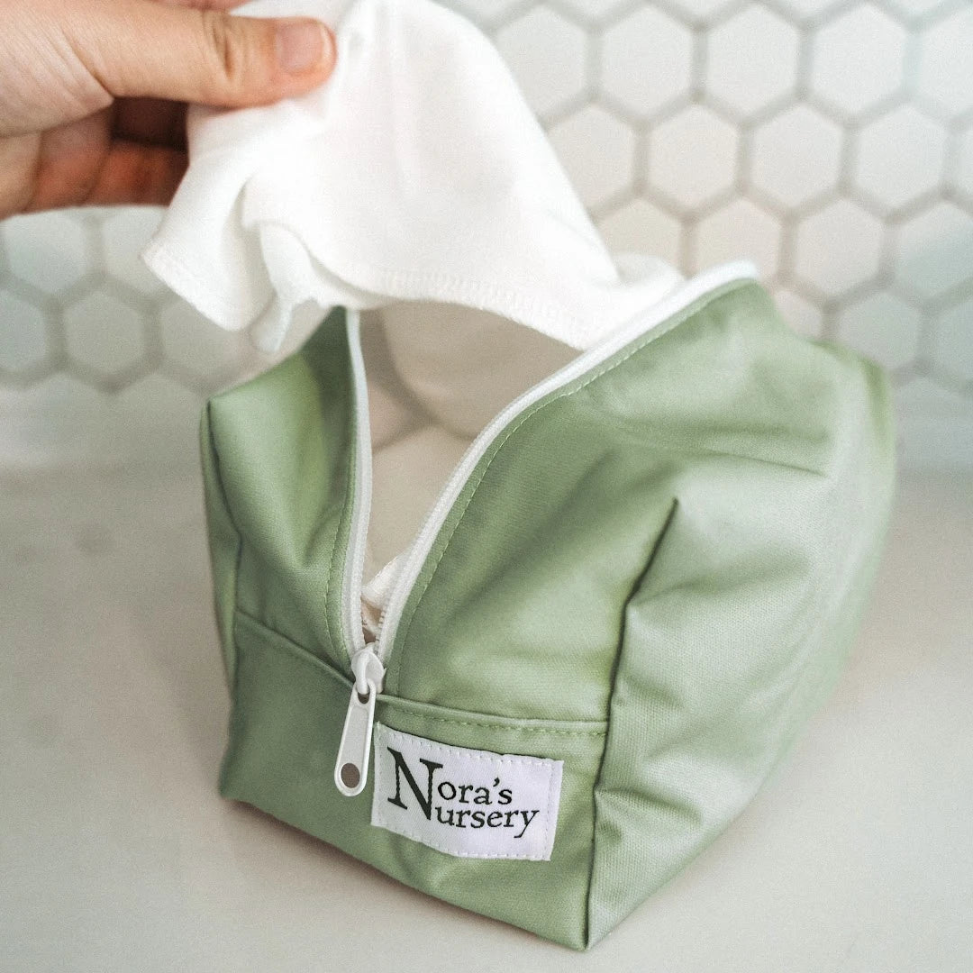 Reusable Cotton Wipes - 20 Pack With Garden Travel Pod