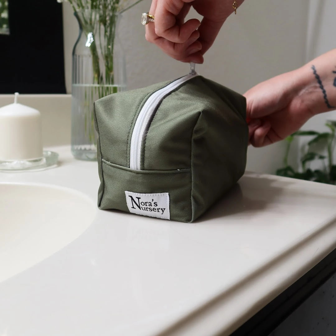 Reusable Cotton Wipes - 20 Pack With Sage Travel Pod