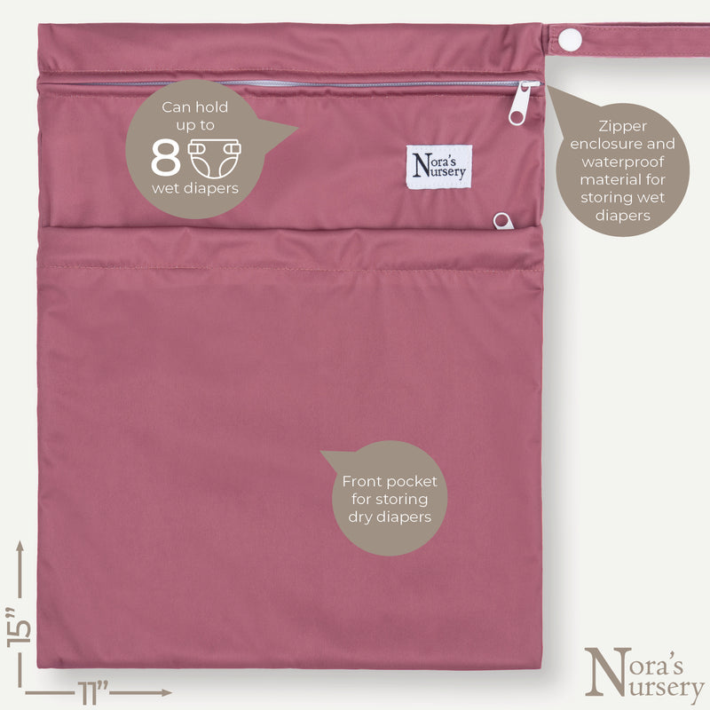 Rose Wet Bags 2 Pack