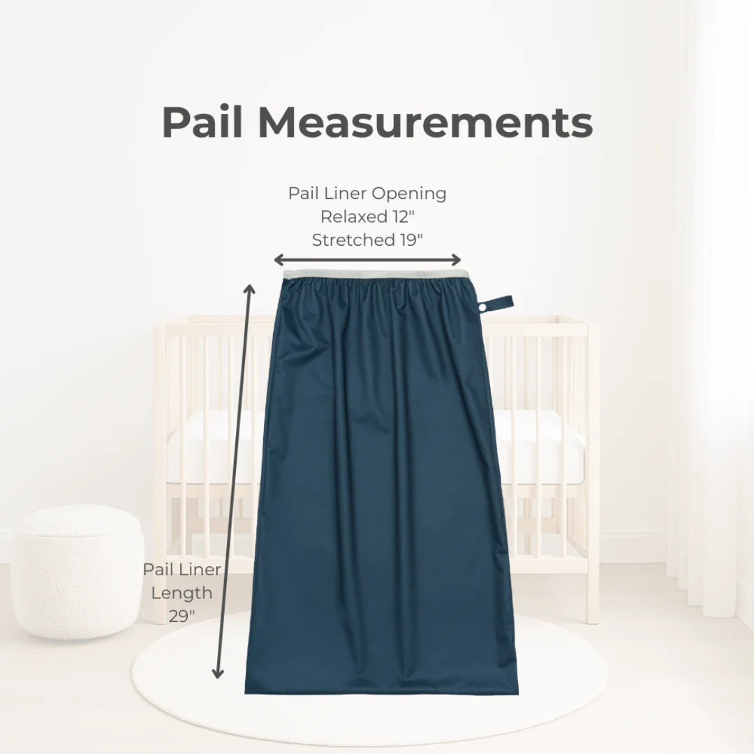 Diaper Pail Liners Sea 2 Pack