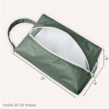 Reusable Cotton Wipes - 20 Pack With Sage Travel Pod