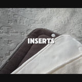 3 Layer Cotton Prefold 2 Pack with Snaps