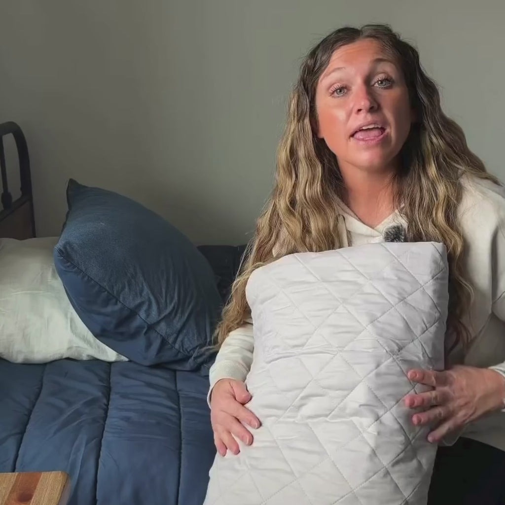 Mattress Protector - Medium Gray