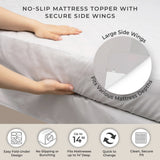 Mattress Protector - Medium Gray