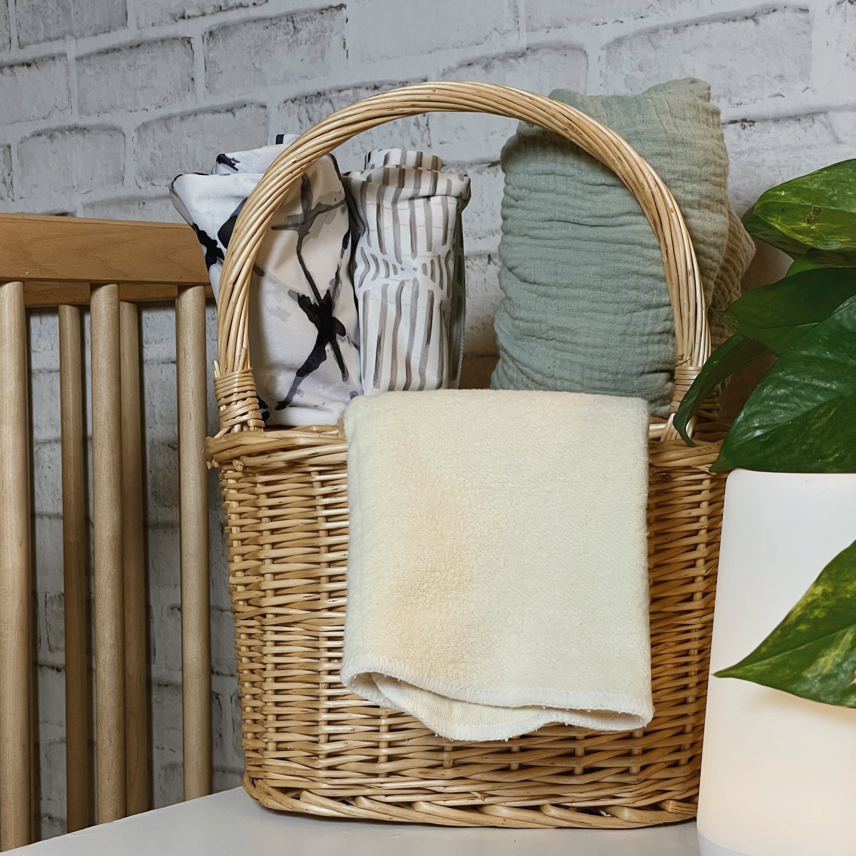 2 Layer Hemp Prefold 2 Pack with Snaps