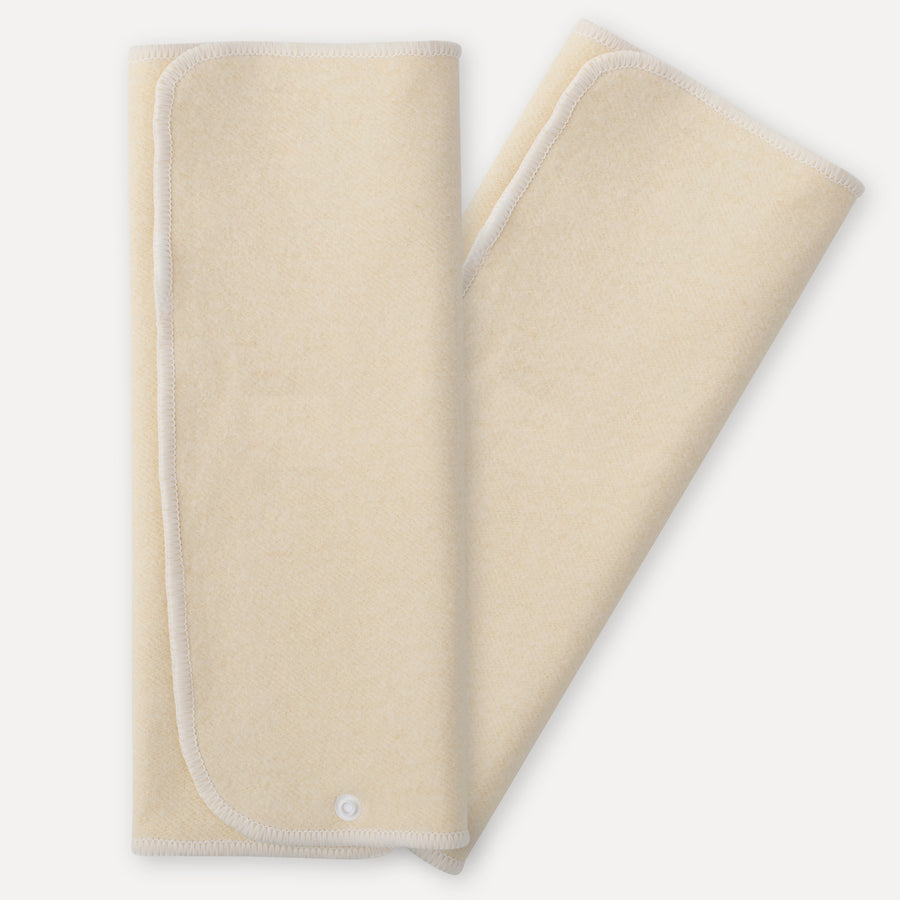2 Layer Hemp Prefold 2 Pack with Snaps